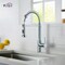 Kibi Aurora Single Handle Pull Down Kitchen Sink Faucet with Soap Dispenser C-KKF2003CH-KSD100CH - alternate 8